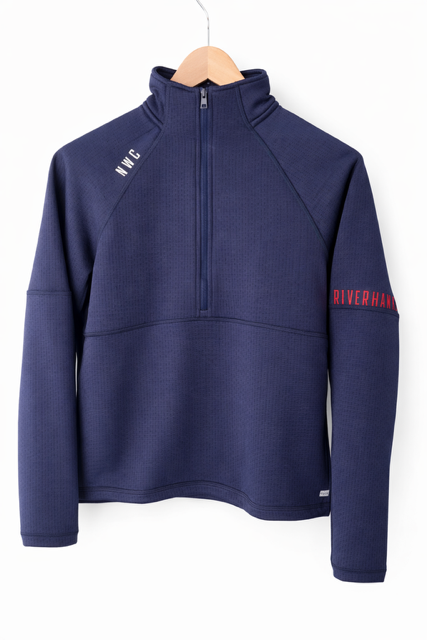 Womens NWC RiverHawks Eddie Bauer 1/4 zip Pullover