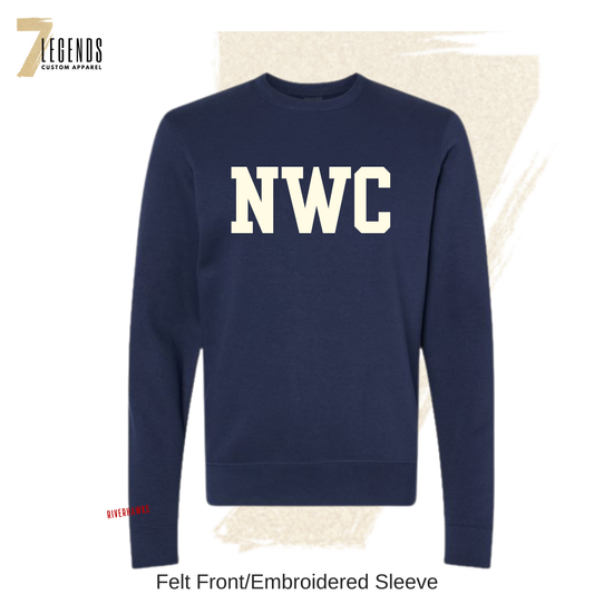 Felt Front NWC Sweatshirt