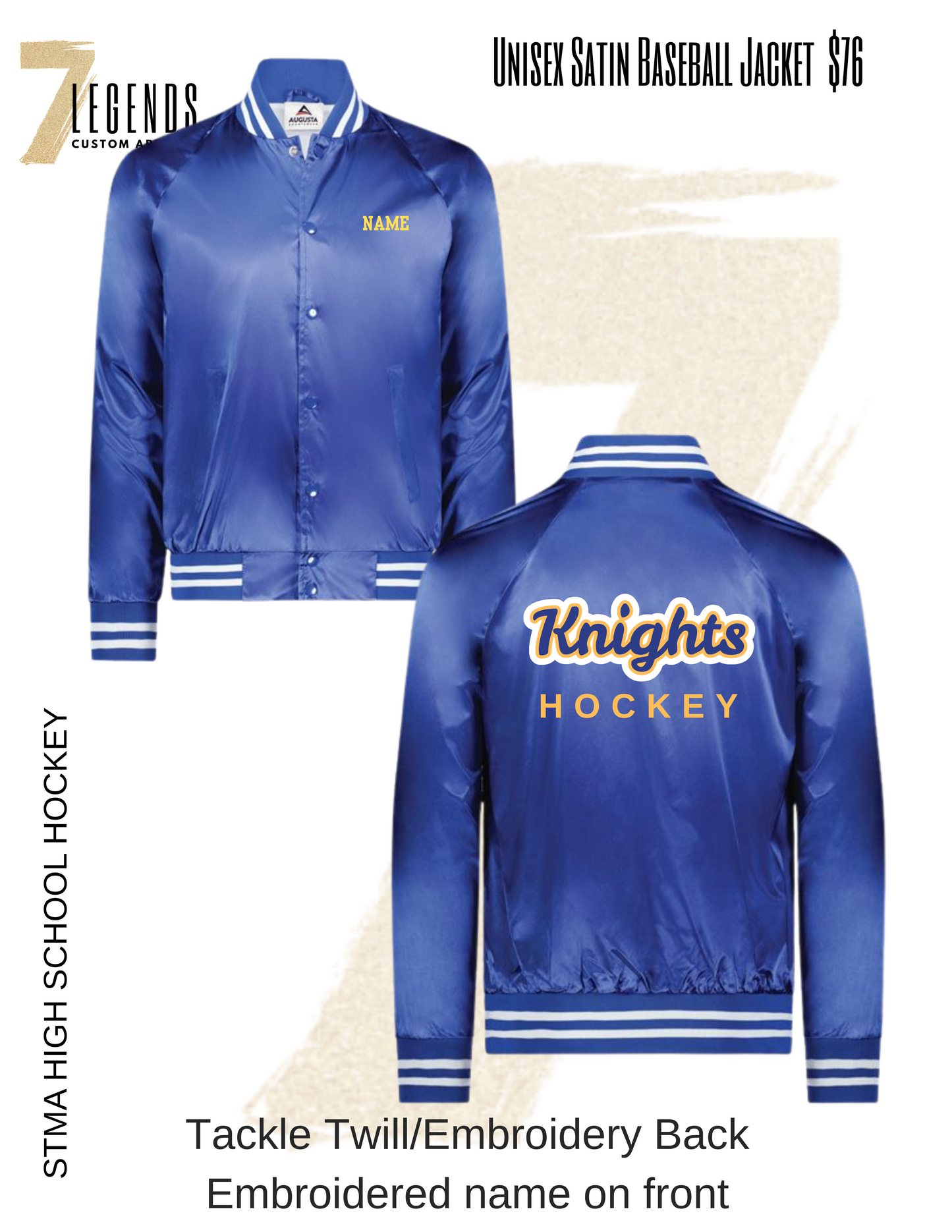 STMA High School Hockey Jacket