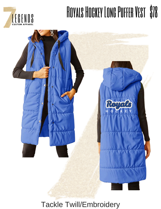 Rogers Royals Long Vest