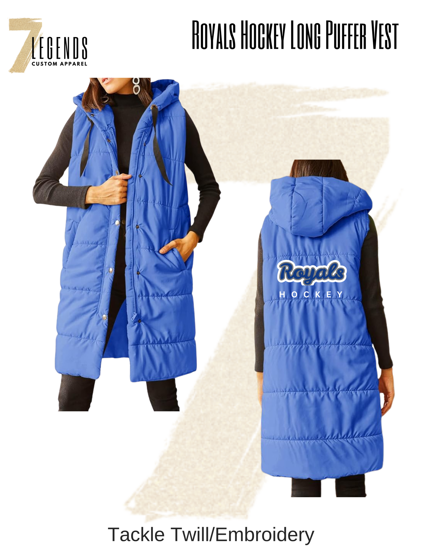 Rogers Royals Long Vest