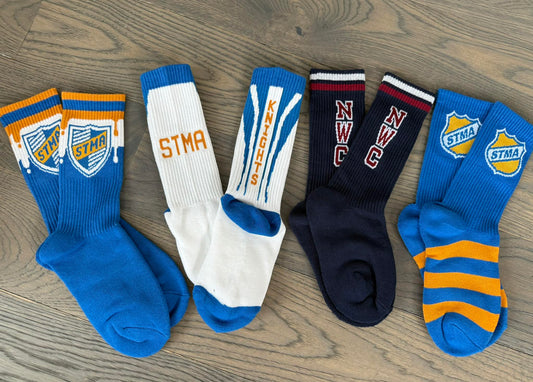 RiverHawks and STMA Socks