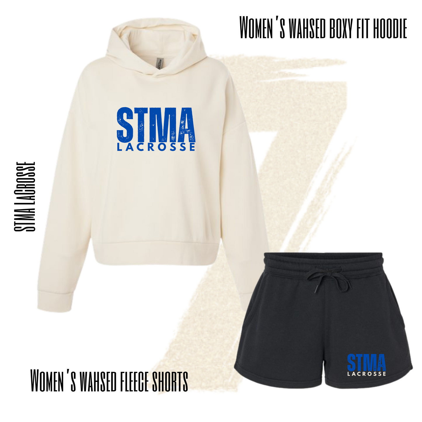 Lacrosse Washed Boxy Fit Hoodie