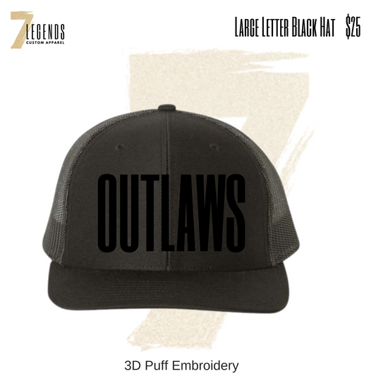 Large Letter Trucker Hat