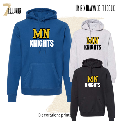 MN Knights Unisex Heavyweight Hoodie