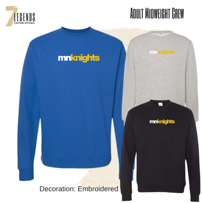 MN Knights Adult Midweight Crew