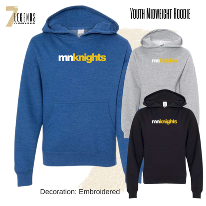 MN Knights Youth Midweight Hoodie