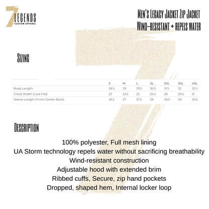 MN Knights Men's Under Armour Windbreaker