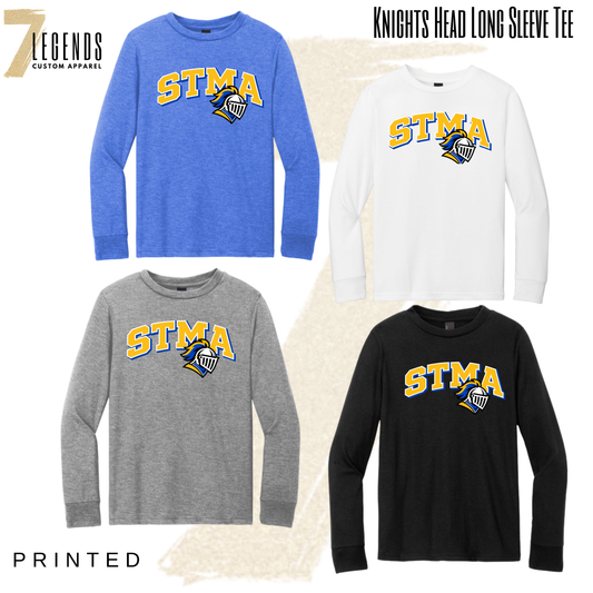 MSW Long Sleeve Knights Head Tee