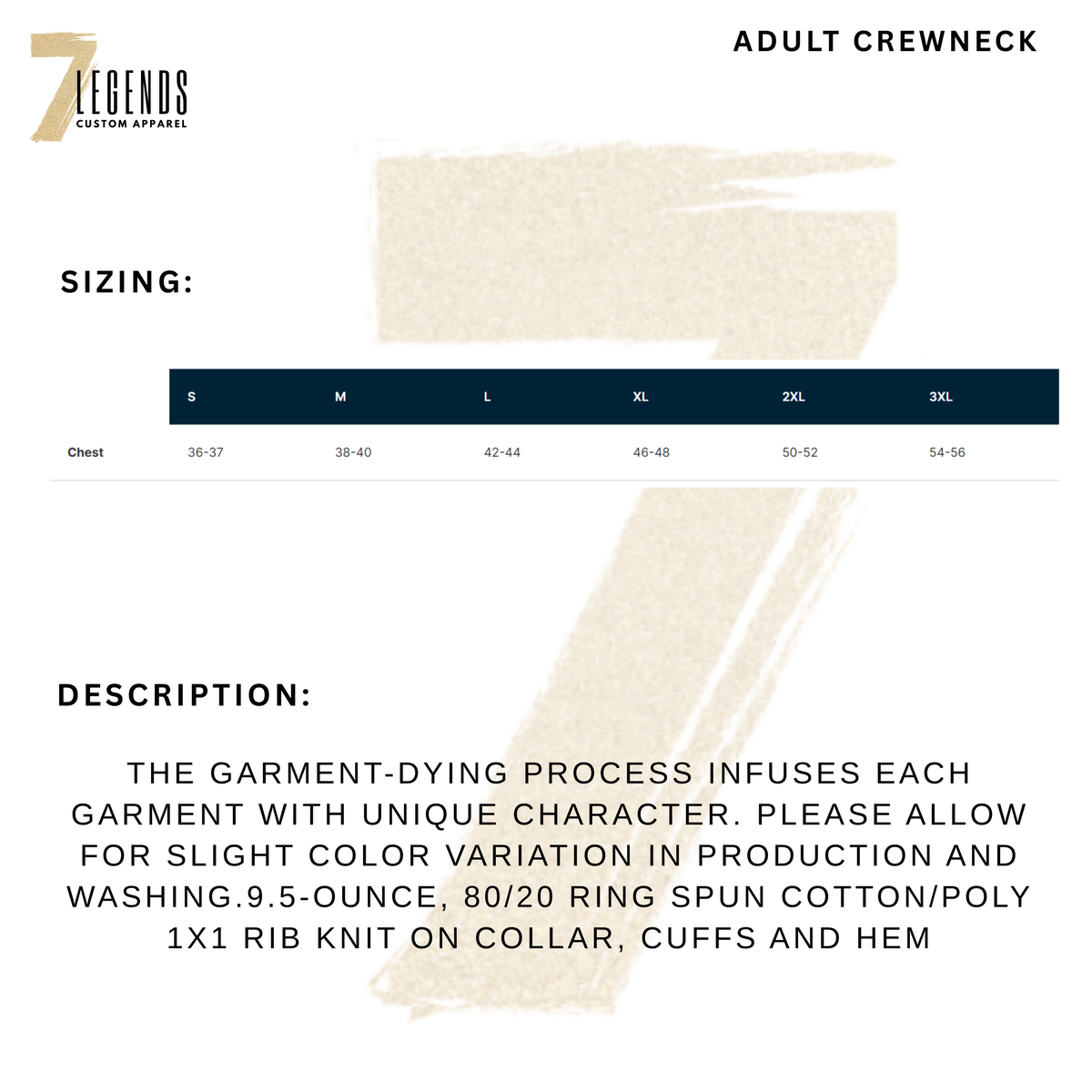 Millside Adult Historic Crewneck