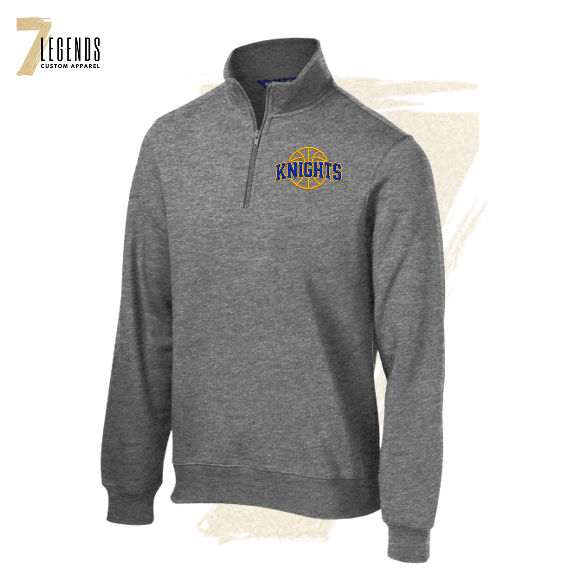 STMA 7B Girls BB - Men's TALL 1/4zip Pullover