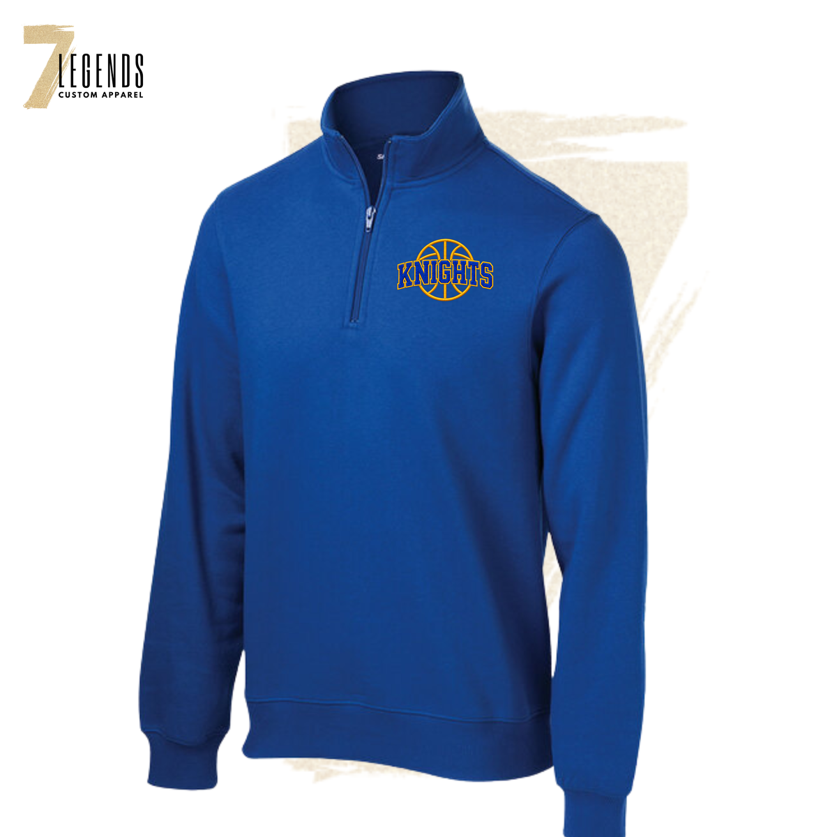 STMA 7B Girls BB - Men's TALL 1/4zip Pullover