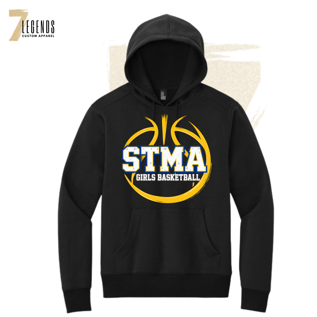 STMA 7B Girls BB - Youth OR Adult Basketball Hoodie