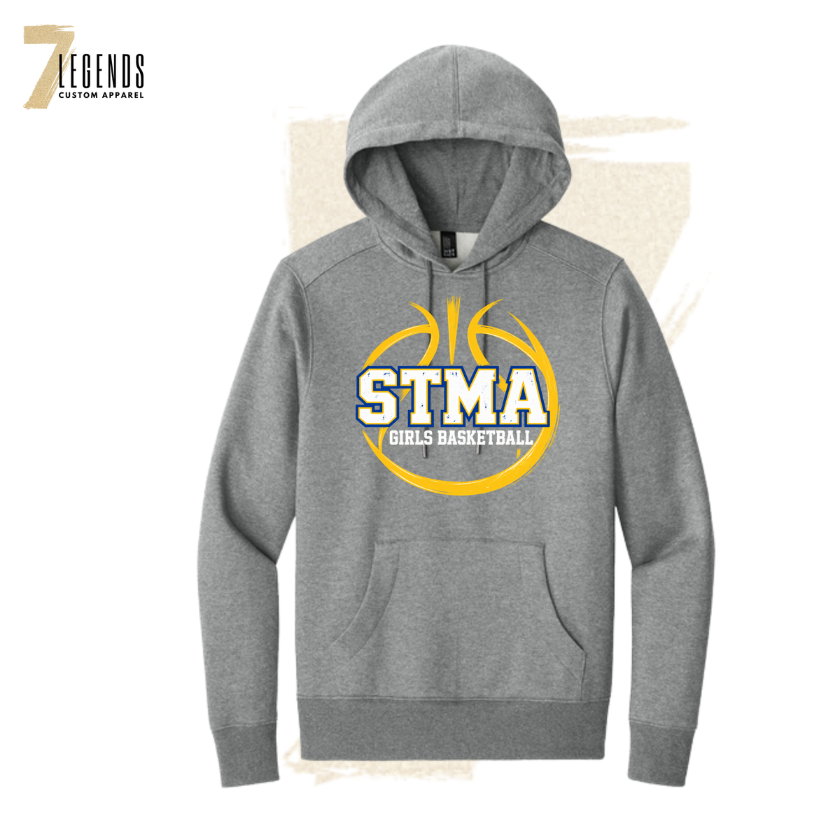STMA 7B Girls BB - Youth OR Adult Basketball Hoodie