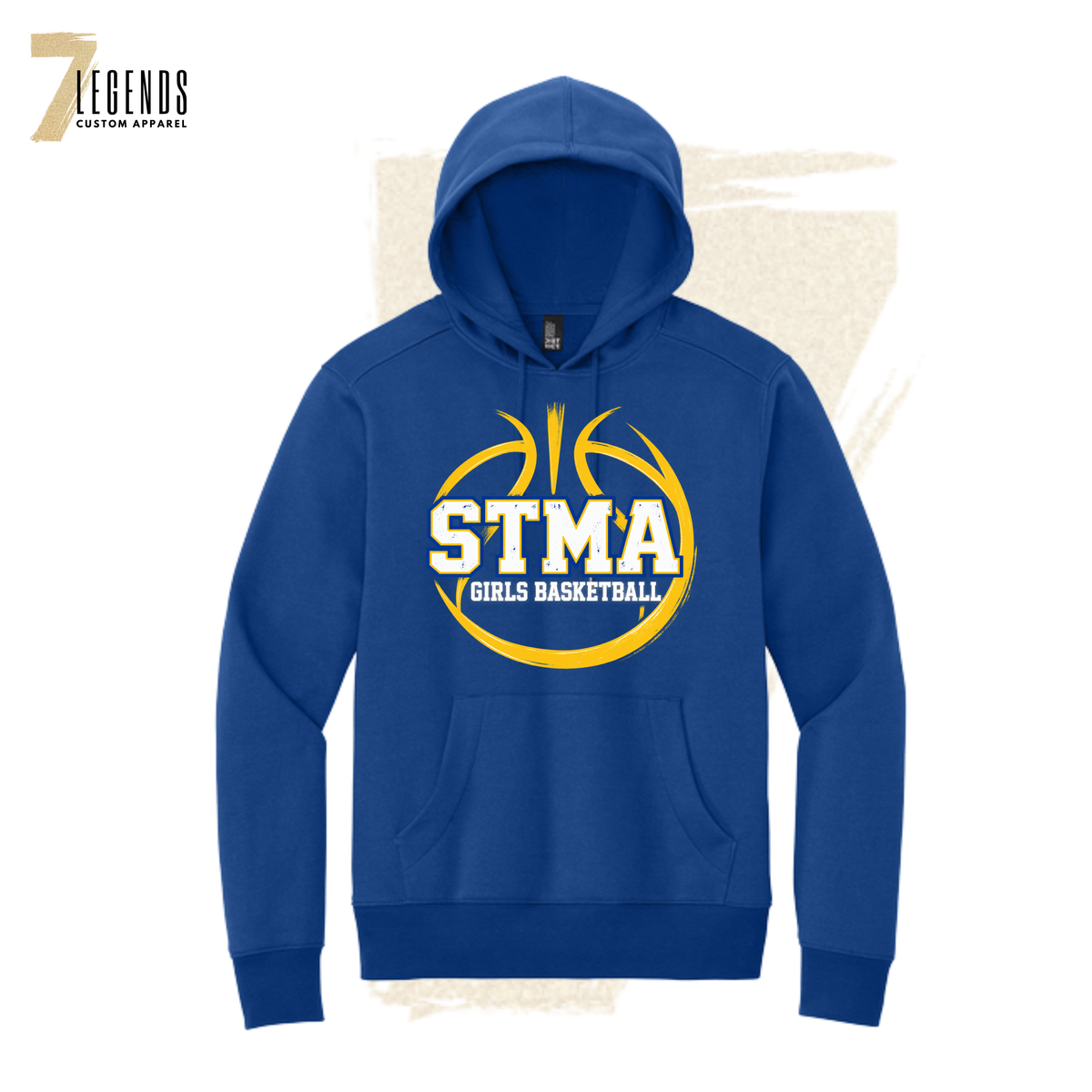 STMA 7B Girls BB - Youth OR Adult Basketball Hoodie