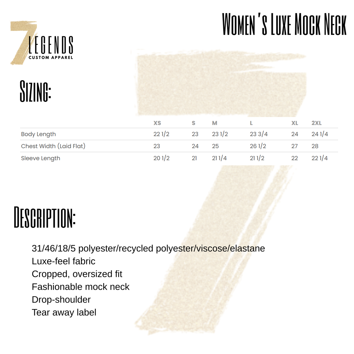 Raiders Women's Luxe Mockneck