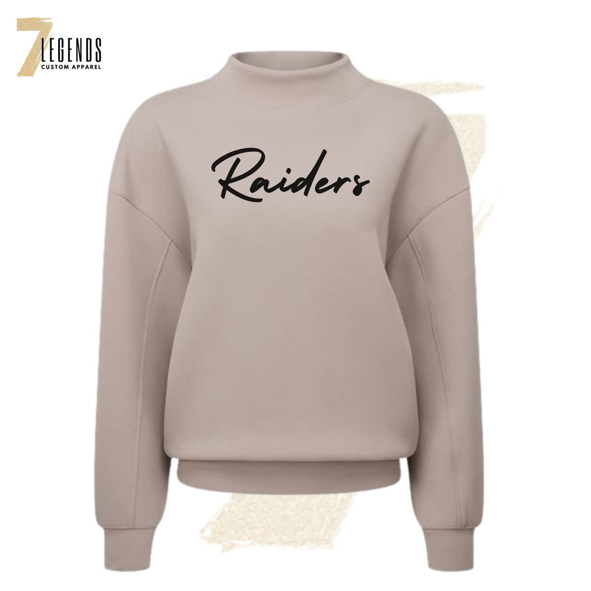 Raiders Women's Luxe Mockneck