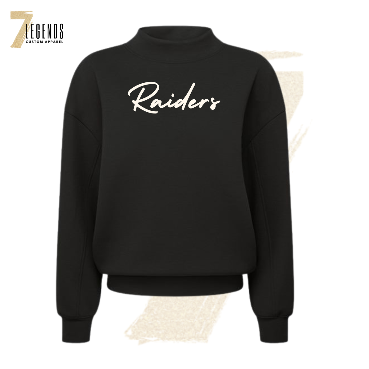 Raiders Women's Luxe Mockneck