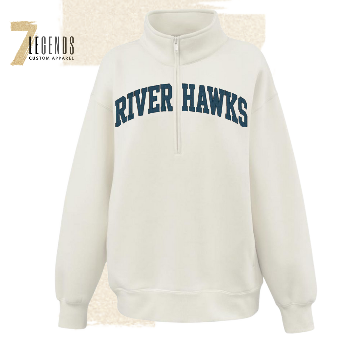 Women's Oversize RiverHawk 1/2 Zip