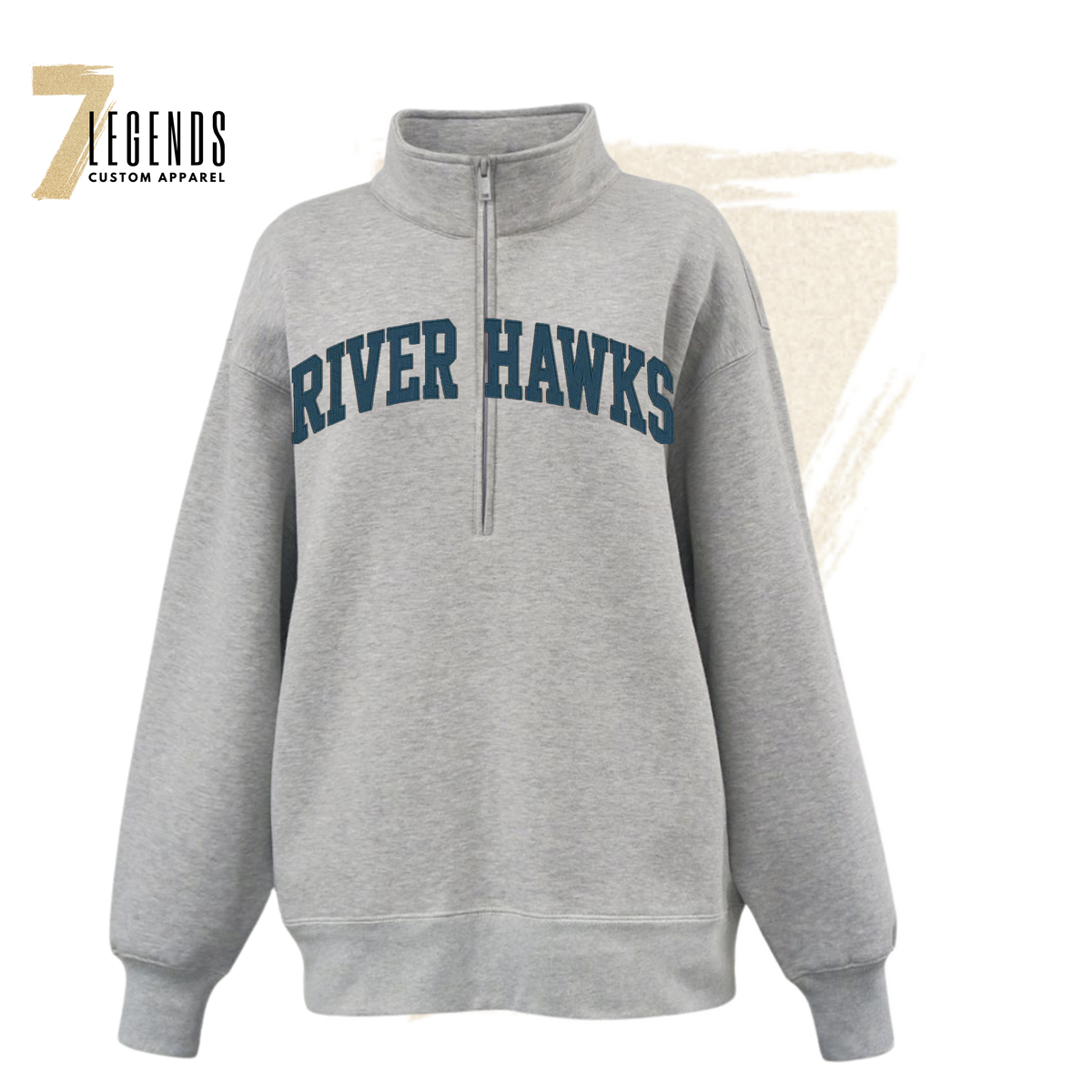 Women's Oversize RiverHawk 1/2 Zip