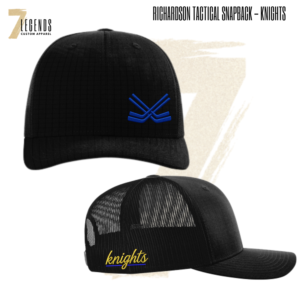 Richardson Tactical Knights Snap-back