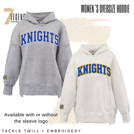 Women's Oversize KNIGHTS Hoodie