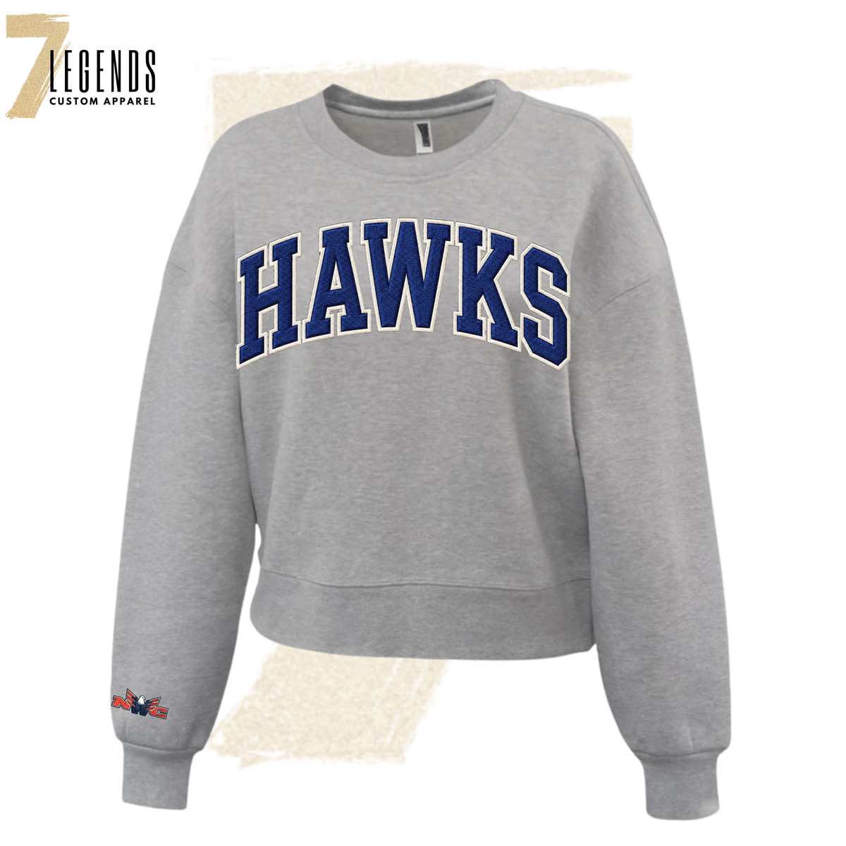 Women's HAWKS Crewneck