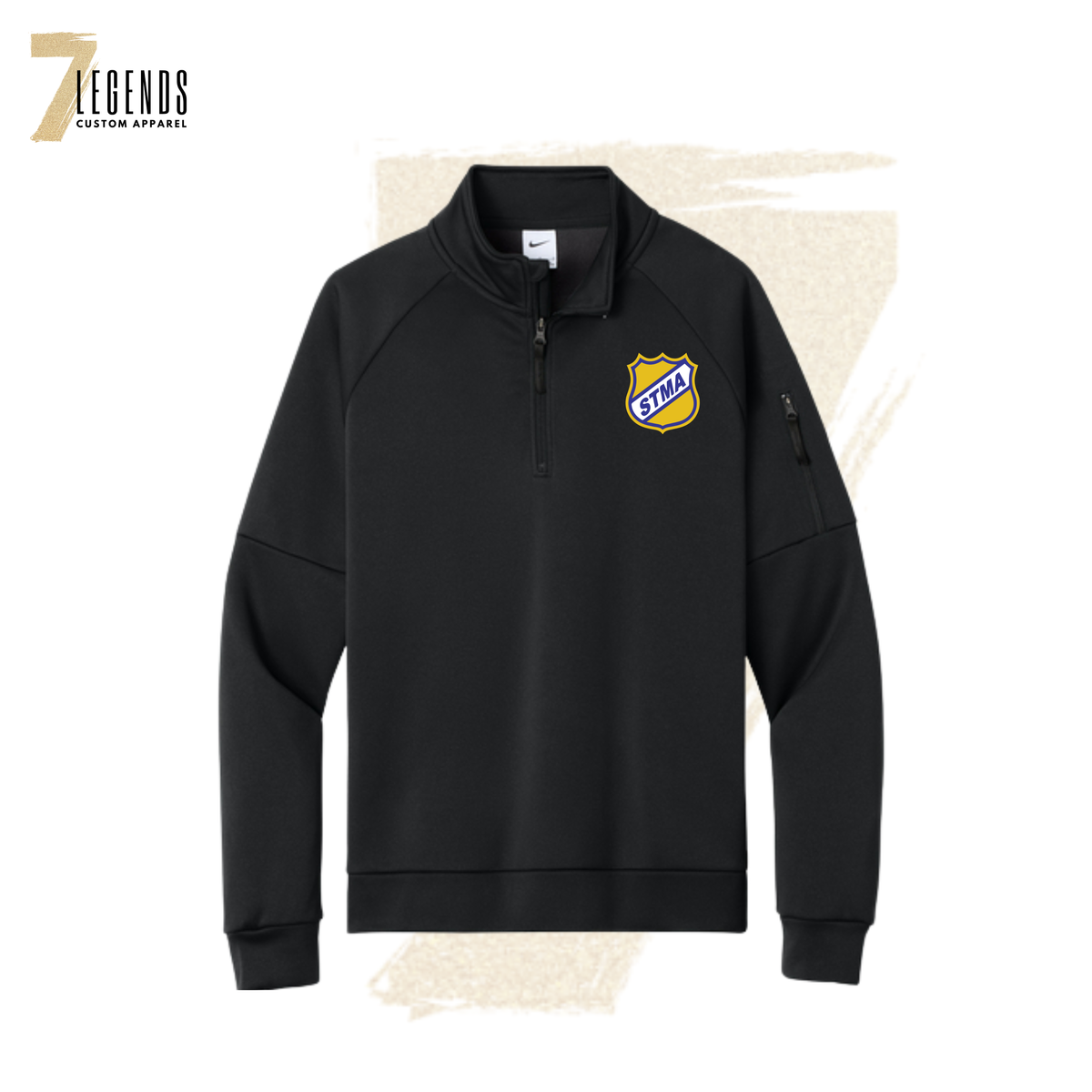 Men's Nike Performance 1/4 Zip Pullover - STMA