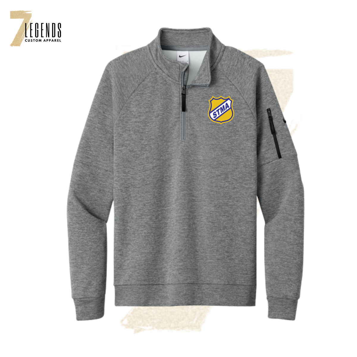 Men's Nike Performance 1/4 Zip Pullover - STMA