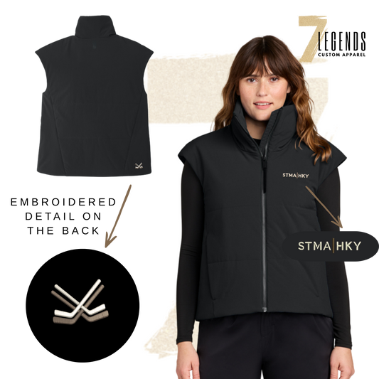 Women's Modern STMA Puffy Vest