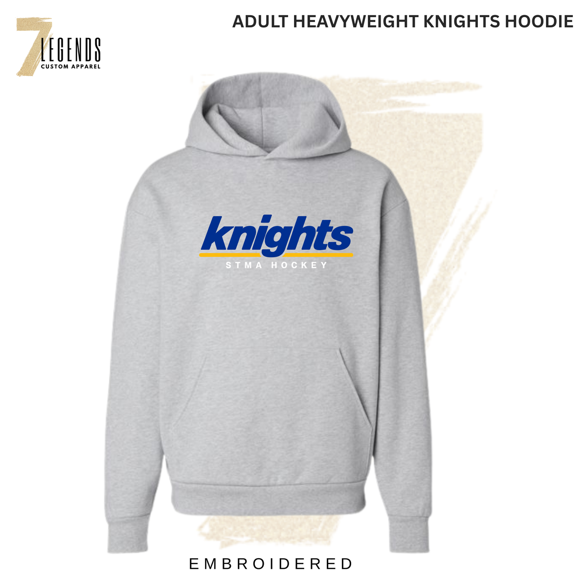 Adult Heavyweight Knights Hoodie