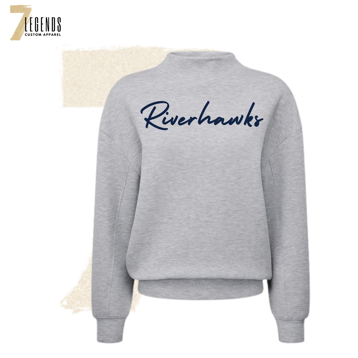 PRE-ORDER Women's Embroidered Luxe Mock Neck