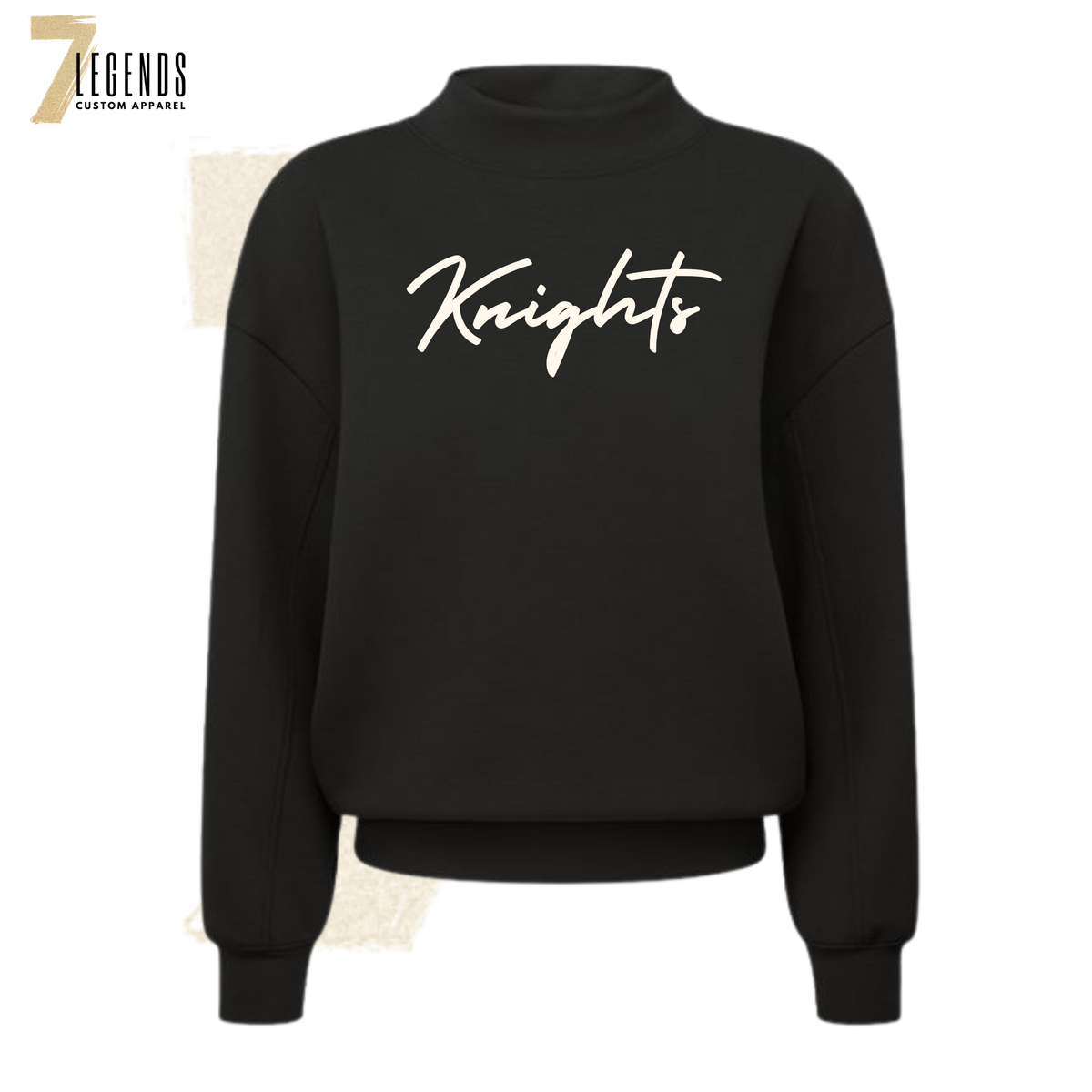 PRE-ORDER Women's Embroidered Luxe Mock Neck