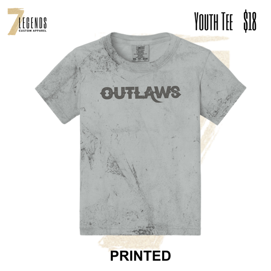 Outlaws YOUTH Colorblast Tee