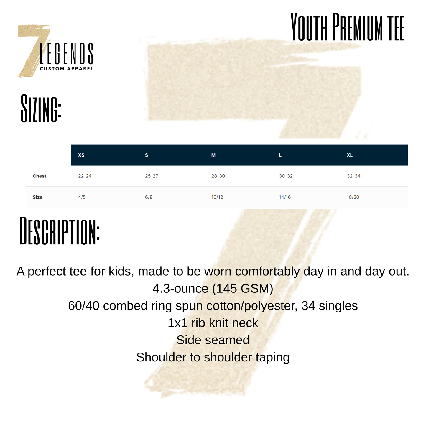 Royals Baseball - Adult AND Youth Premium Tee