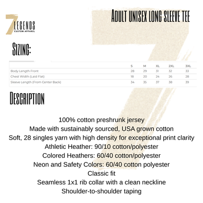 Adult STMA Hockey Long Sleeve Tee