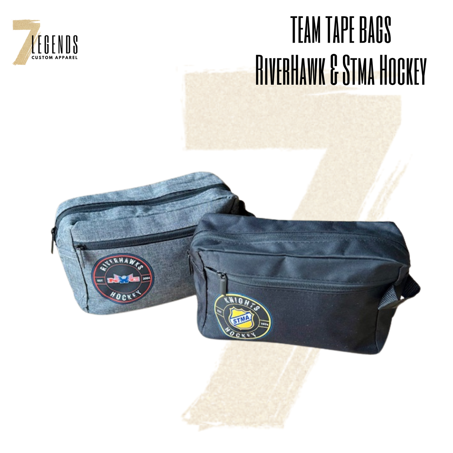 RiverHawk & STMA Hockey Tape Bag