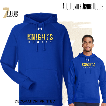 Adult Under Armour KNIGHTS HOCKEY Hoodie
