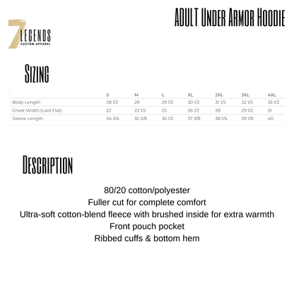 Adult Under Armour KNIGHTS HOCKEY Hoodie