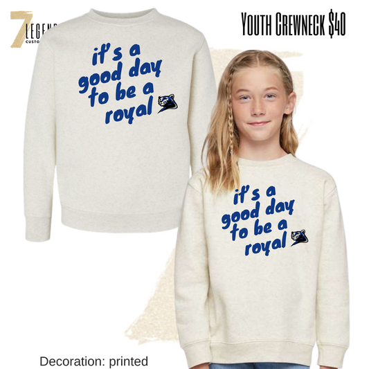 RR Youth GOOD DAY Crew Sweatshirt