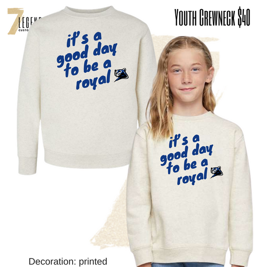 RR Youth Good Day Crew Sweatshirt