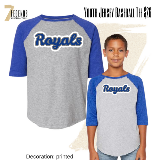 RR Youth Jersey Baseball Tee