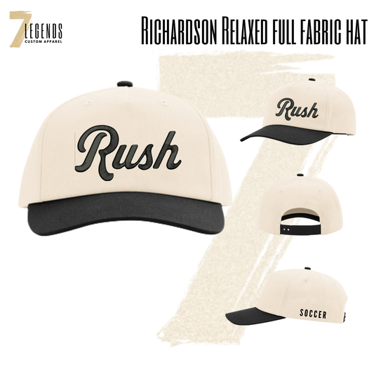 Rush Soccer 2 Tone Neutral Rush Hat