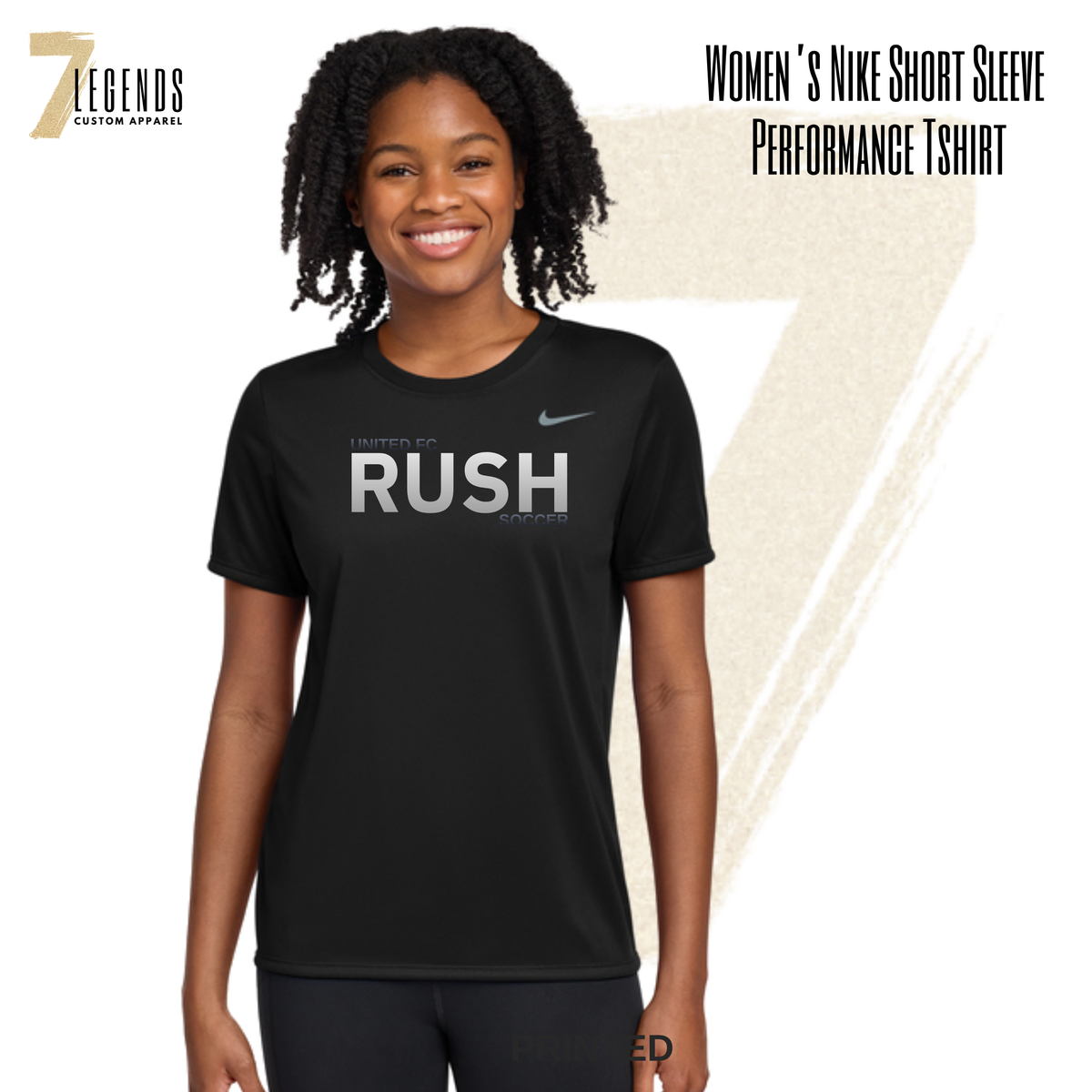 Rush Soccer Ladies Nike Performance Tee