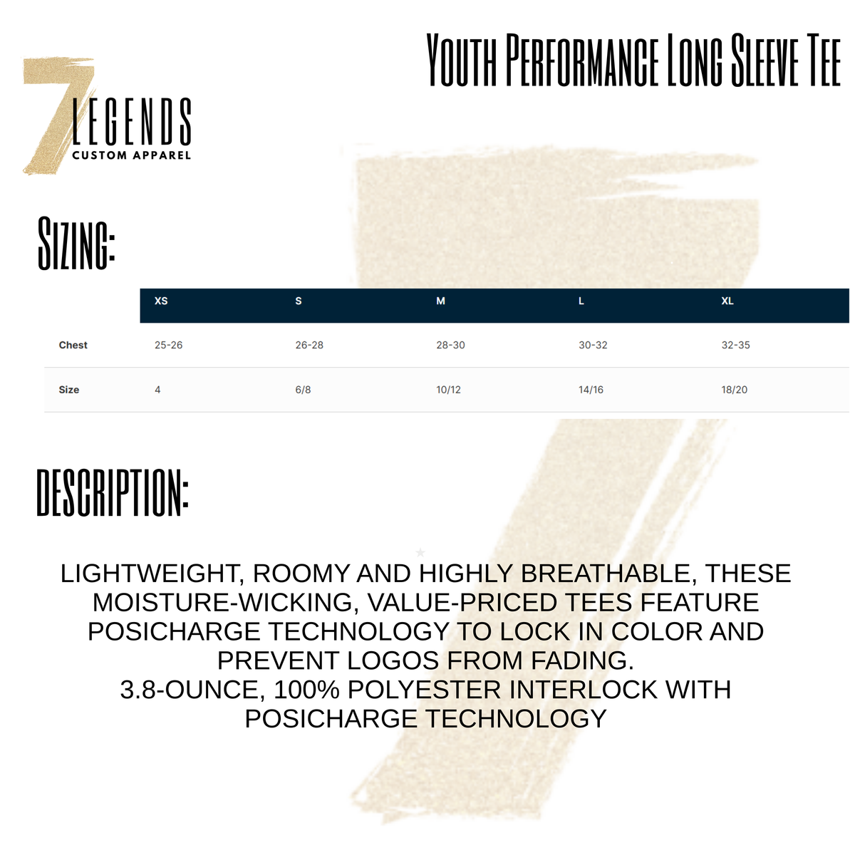 Rush Soccer Youth Performance Tee