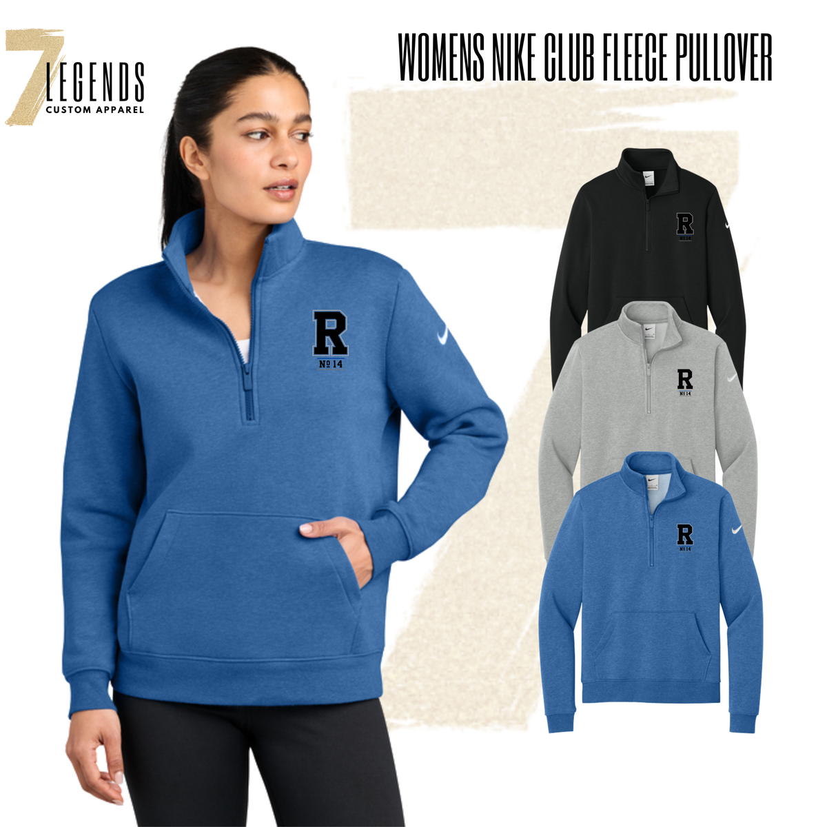 Rush Soccer Women's Nike Club Fleece Pullover