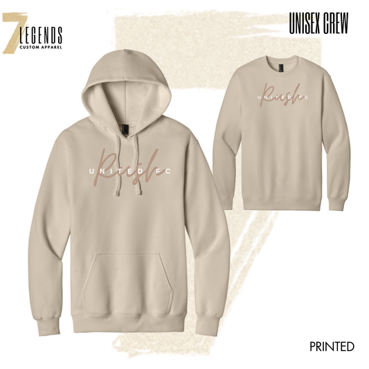 Rush Soccer Unisex Neutral Hoodie or Crewneck