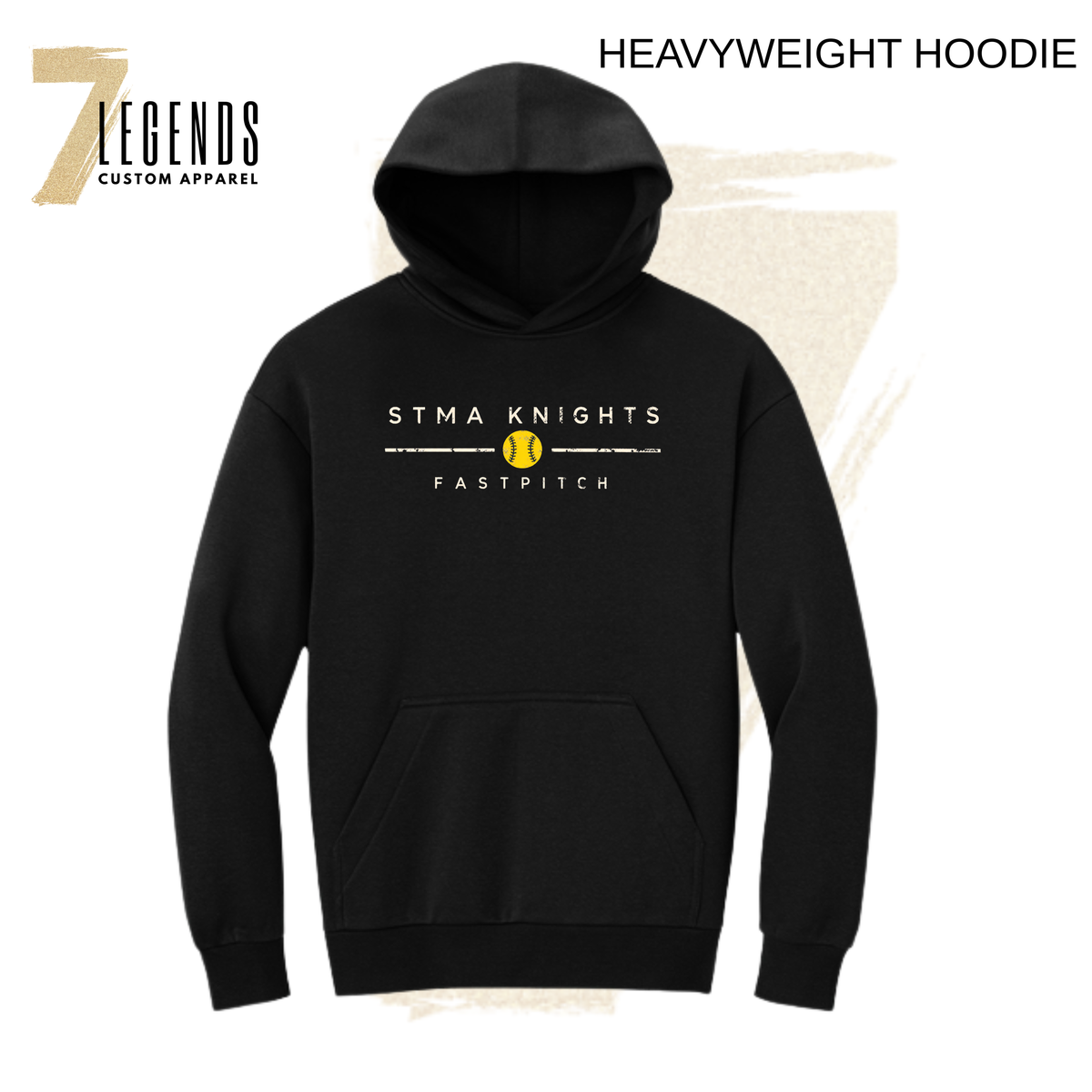 STMA Fastpitch - Adult Heavyweight Hoodie + Coordinating Heavyweight Jogger