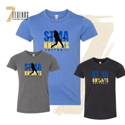 STMA Youth Softball Tshirt
