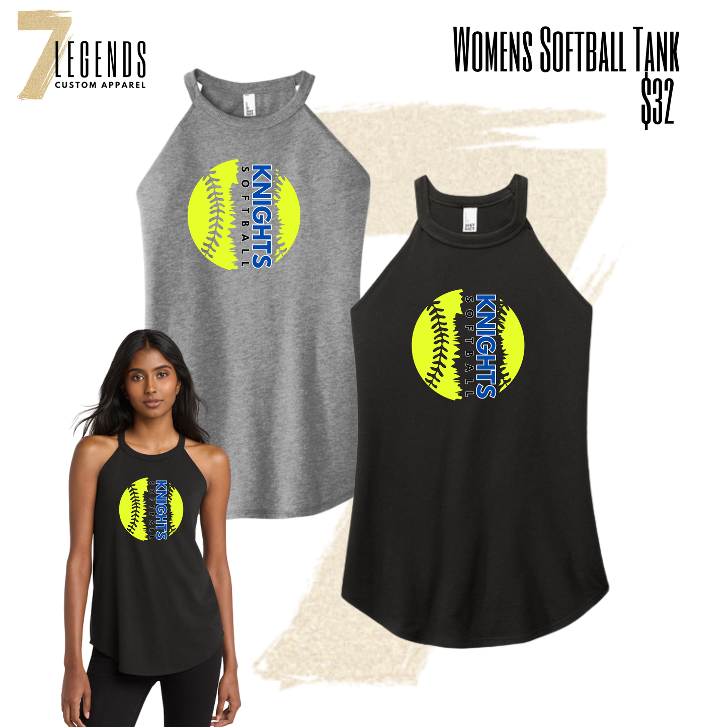STMA Softball Womens Tank